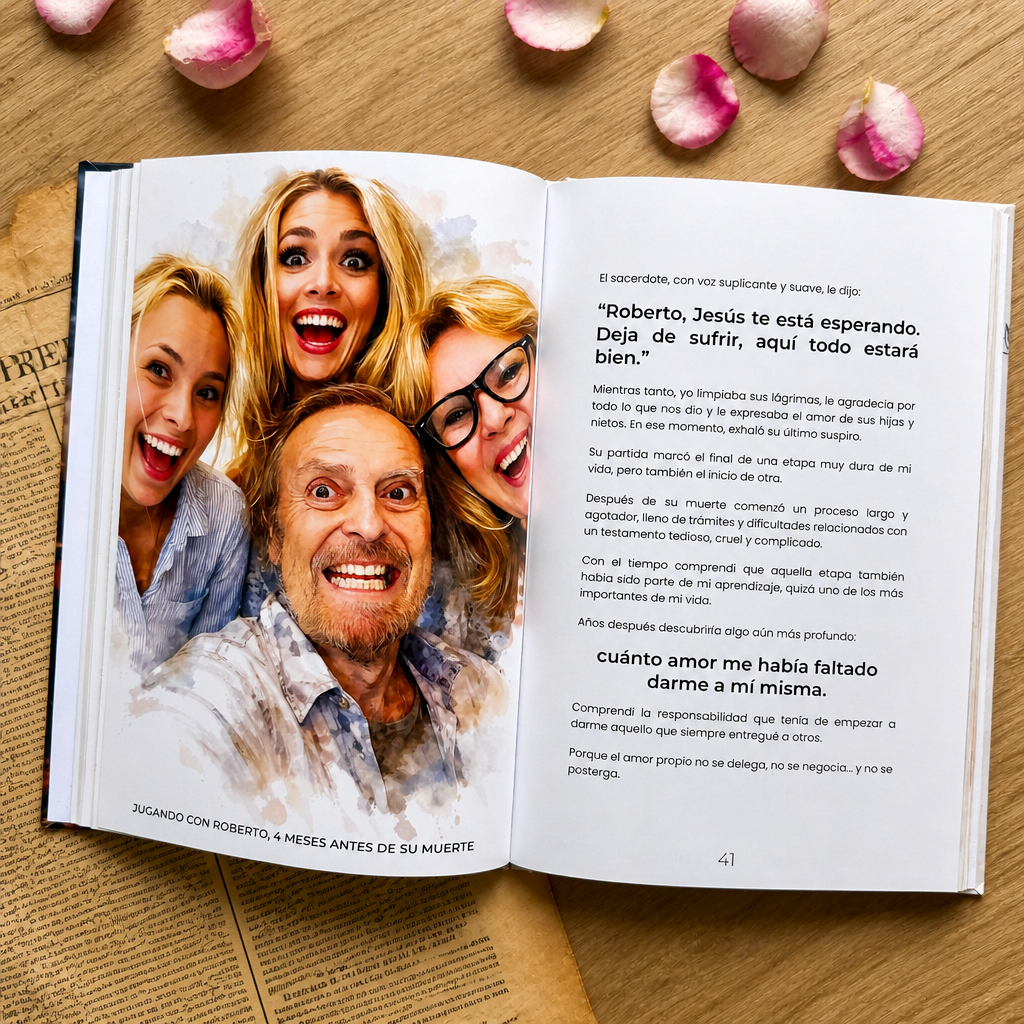 Un libro de legado, capítulo a capítulo de una vida real.​